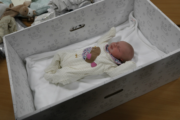 Baby Boxes Begin - Scottish Government website