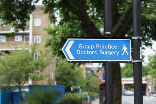 GP practice sign